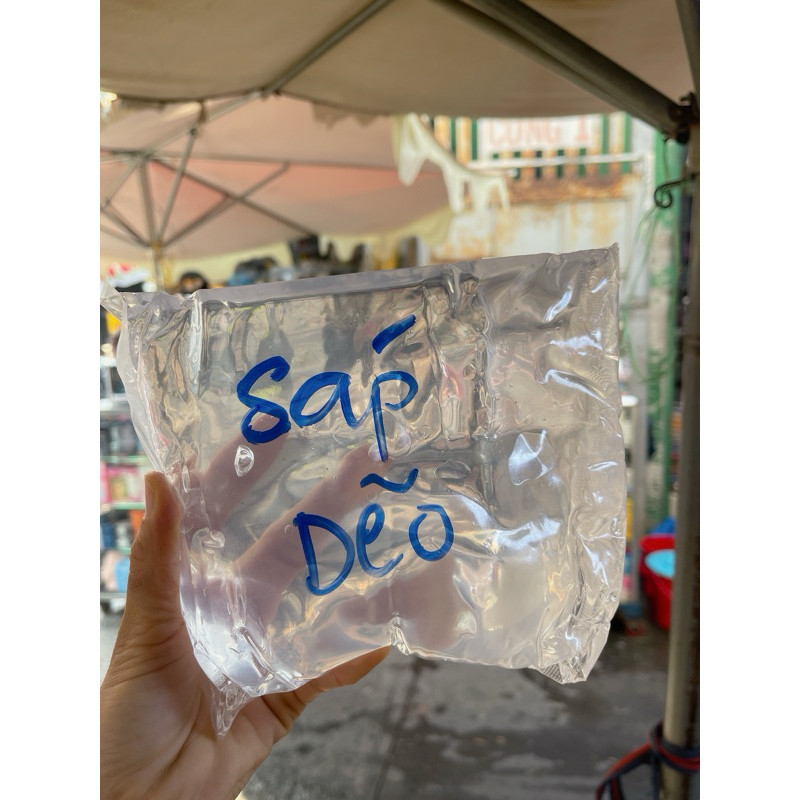 sáp dẻo nấu đèn cầy ly
