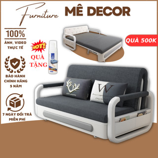 [XẢ KHO] Giường sofa Đa Năng Gấp Gọn, Ghế Sofa Kiêm Giường Ngủ, Có Ngăn Đựng Đồ Tiện Lợi Tặng Kèm 2 Gối