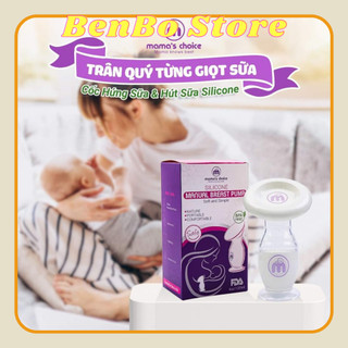Cốc hứng sữa Mama's Choice Siêu tiện lợi cho mẹ hút sữa, hứng sữa - Sử dụng thay Máy hút sữa