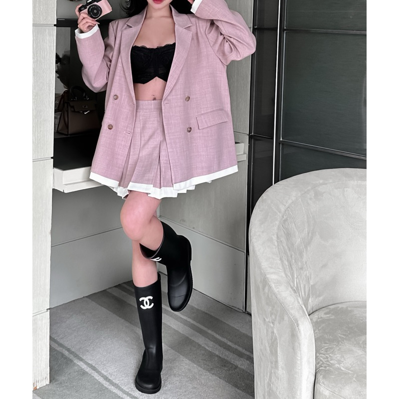 SÉT ÁO VEST + CHÂN VÁY - J05276