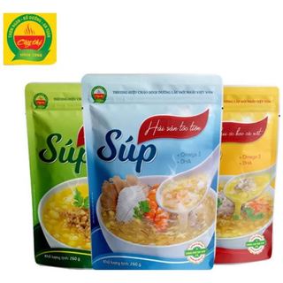 Súp dinh dưỡng ăn liền cây thị đủ vị cho bé từ 1 tuổi