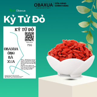 Kỷ Tử Đỏ (Câu Kỉ Tử) 50Gr Obaxua Sấy Khô Quả To Đỏ Đều Giúp Đẹp Da, Bổ Máu, Dễ Ngủ, Sáng Mắt