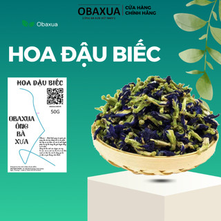 Trà Hoa Đậu Biếc Obaxua Sấy Khô Nguyên Bông