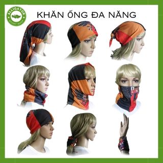 Khăn ống năng, khăn chống nắng, khăn chống bụi, dùng chạy bộ, đi phượt, câu cá, khô nhanh chống bụi và tia uv