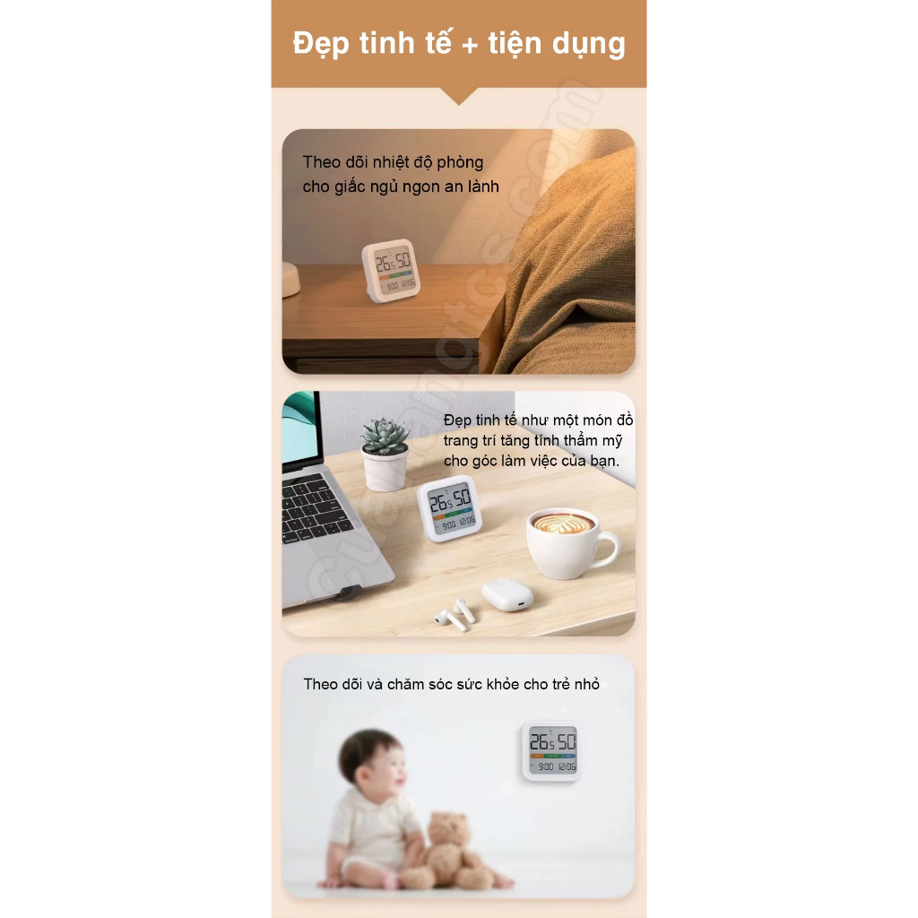 Nhiệt kế thông minh Xiaomi MIIIW