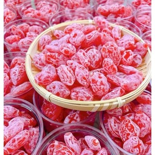 Xí muội đào hồng/ô mai đào chua ngọt 500gr