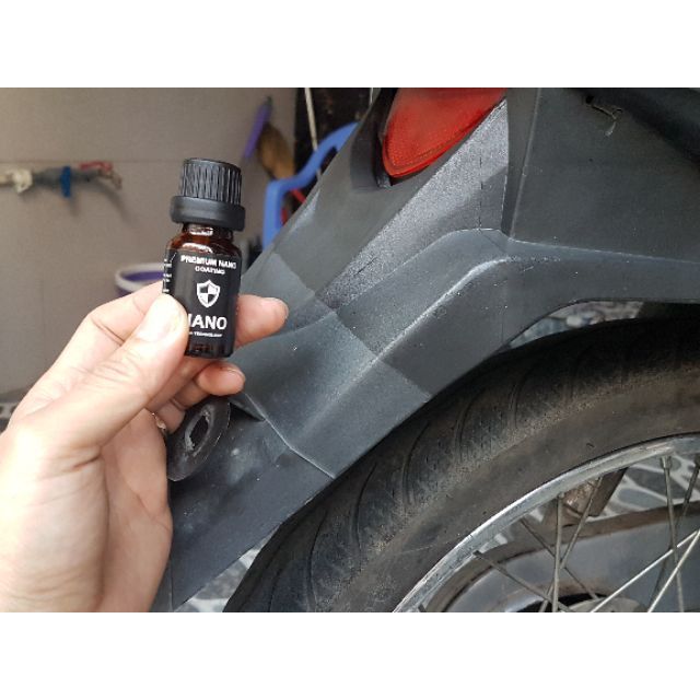 Chai phục hồi nhựa nhám Nano 10ml Cao Cấp làm đen nhựa nhám vario exciter winer SH airlade