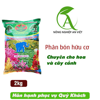 Phân bón hữu cơ vi sinh cho hoa cây kiểng 2kg, phân bón cho cây kiểng, phân bón cho hoa cây cảnh 2kg, phân bón hữu cơ