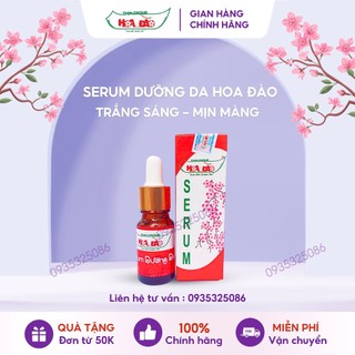 Serum dưỡng da, se khít lỗ chân lông và phục hồi da Hoa Đào 12ml