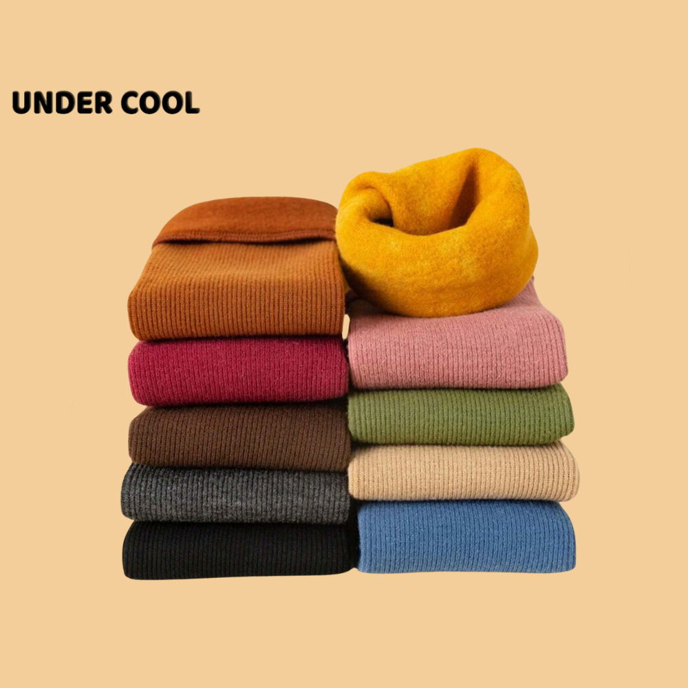 Set 5 Đôi Tất Trẻ Em Lót Lông UNDERCOOL Giữ Nhiệt Ấm Áp Cho Bé