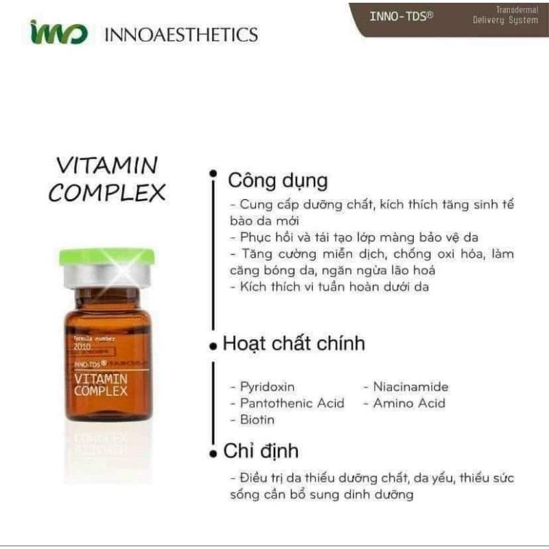 Tinh chất INNO - VITAMIN COMPLEX 5ml/ lọ