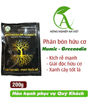 Phân bón Humic Hoa Kỳ 200g, kích rễ, bật mầm, phát đọt, bung tược mạnh