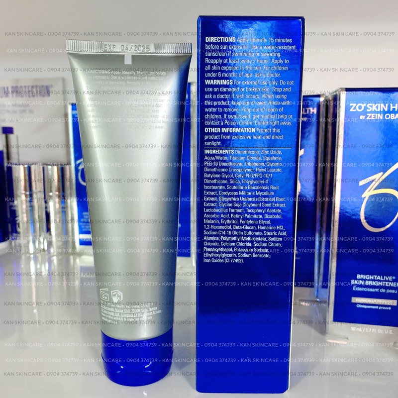 ⭐️ Kem chống nắng cho da nhạy cảm Zo Skin Broad Spectrum SPF 50 118g