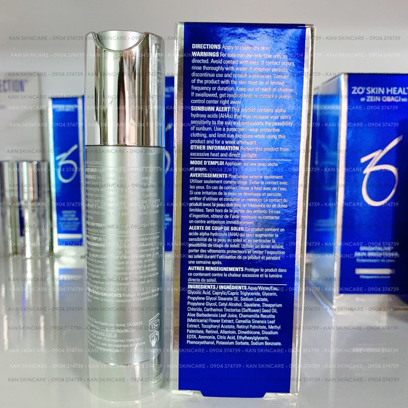 ⭐️ Kem tẩy tế bào chết hoá học Zo Skin Exfoliation Accelerator 10% AHA 50ml