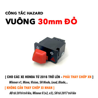 Công tắc xi nhan tích hợp ưu tiên hazard + cục chớp