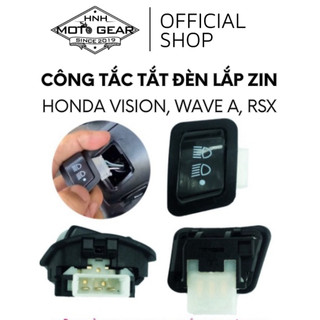 Công tắc tắt đèn cho xe honda vision, wave, rsx, lead lắp như zin không đục khoét