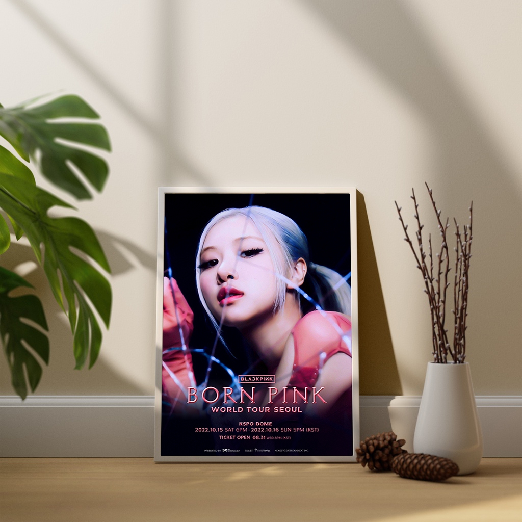 Sét 4 Poster Blackpink Born Pink