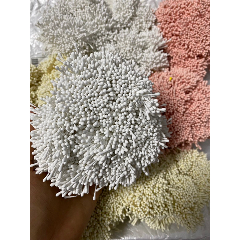 Nhuỵ hoa giả làm hoa handmade