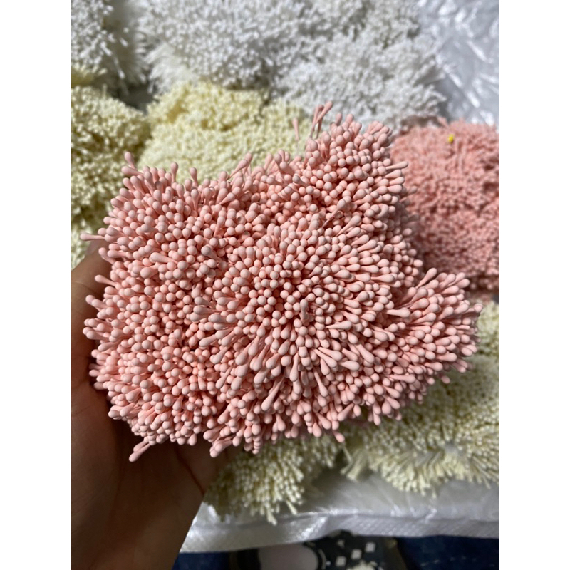 Nhuỵ hoa giả làm hoa handmade