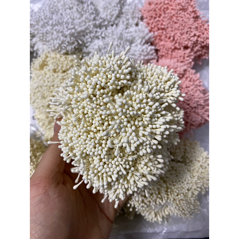 Nhuỵ hoa giả làm hoa handmade