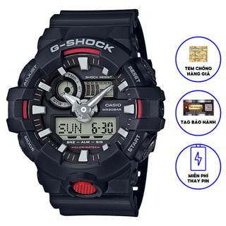 Đồng Hồ Casio Nam Dây Nhựa GSHOCK GA-700-1ADR Chính Hãng