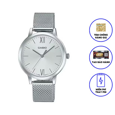 Đồng Hồ Nữ Dây Kim Loại Chính Hãng CASIO LTP-E157M-7ADF