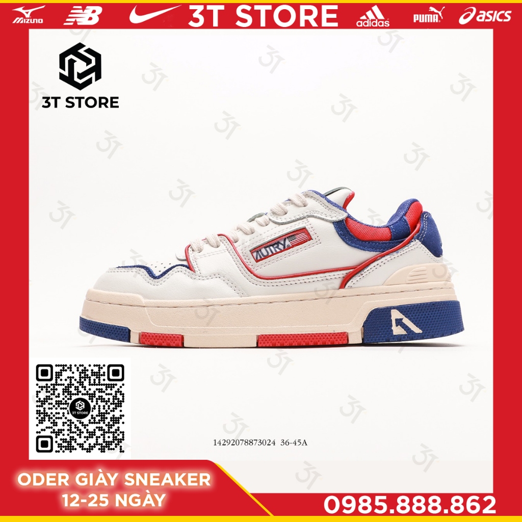 GIÀY SNEAKER MÃ SẢN PHẨM: _Autry 01 Low Man Lea_FULL BOX_FREE SHIP TOÀN QUỐC