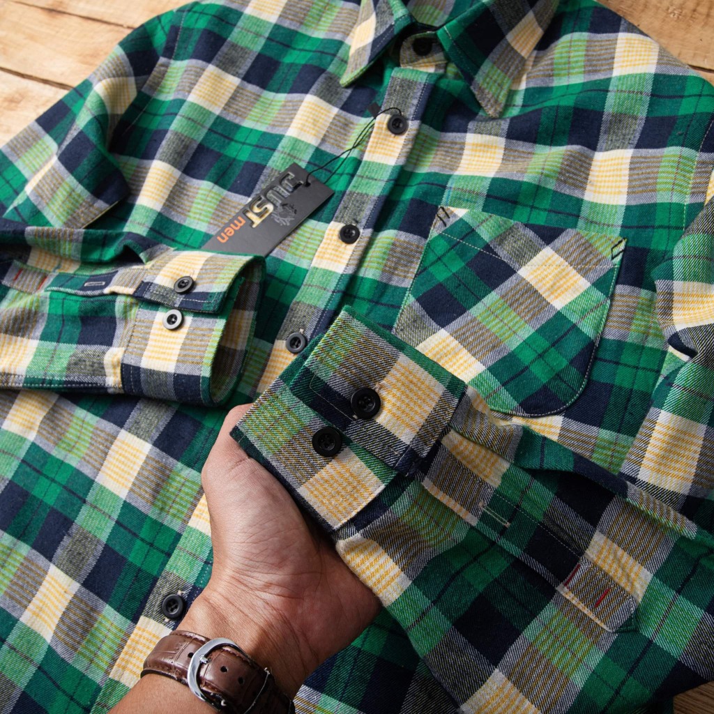 Áo Sơmi CRTD Justmen - Chất Vải Cao Cấp - Phong Cách Trung Năng Động Cá Tính