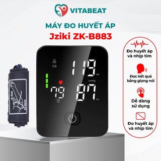Máy đo huyết áp tự động ZK-B883 sử dụng màn hình LED và pin lithium - Đo nhanh chính xác chỉ bằng 1 chạm