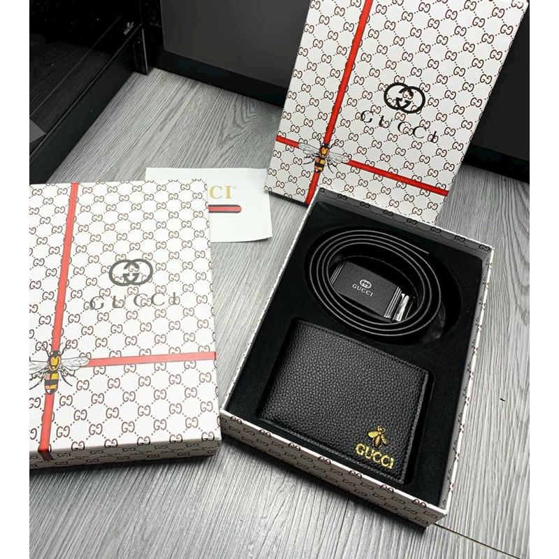 Combo Ví thắt lưng nam Fullbox