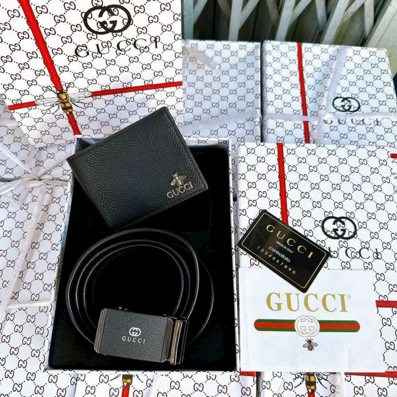 Combo Ví thắt lưng nam Fullbox