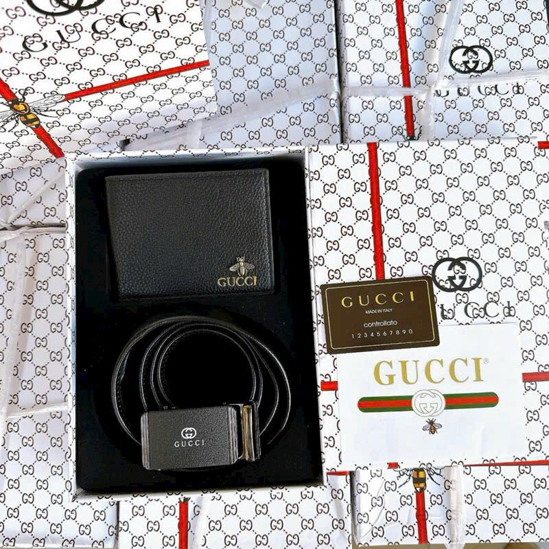 Combo Ví thắt lưng nam Fullbox