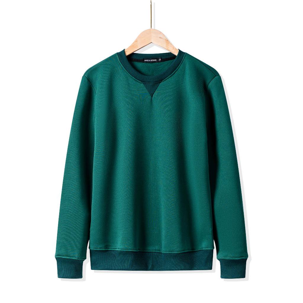 Áo Nỉ Nam Cổ Tròn Tay Dài Chất Liệu Nỉ Bông Dày Dặn Ấm Áp Màu  Sắc Thanh Lịch Thiết Kế From Chuẩn