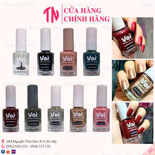 Sơn gel lạnh móng tay cao cấp VOI siêu bóng 12ml không cần hơ máy dụng cụ làm móng tay chuyên nghiệp nail
