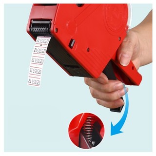 [Tặng Cuộn Tem + Lọ Mực] Máy Bắn Giá Tiền MX-5500 EOS Có Nắp Đậy - Súng Bấm In Ghi Dán Giá