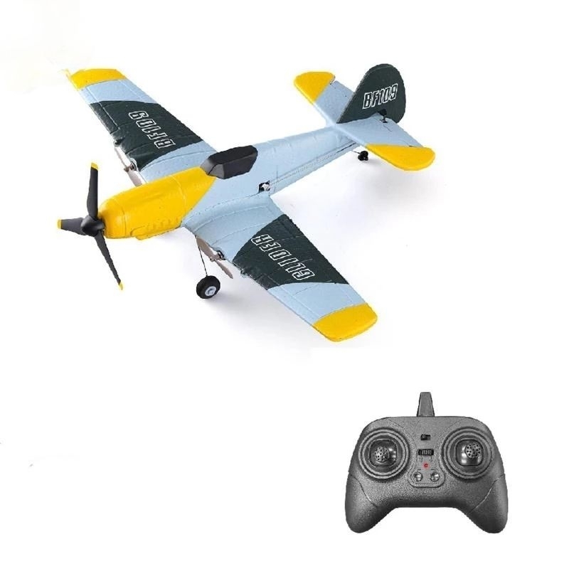 Combo Kit máy bay BF 109 sải 37 cm ( về chỉ việc bay)  - Sẵn mạch cân bằng 3 kênh