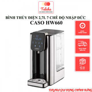 [Hàng Đức] Bình thủy Caso HW660 dung tích 2.7L 7 mức cài nhiệt độ - BH 12 tháng - Talaha