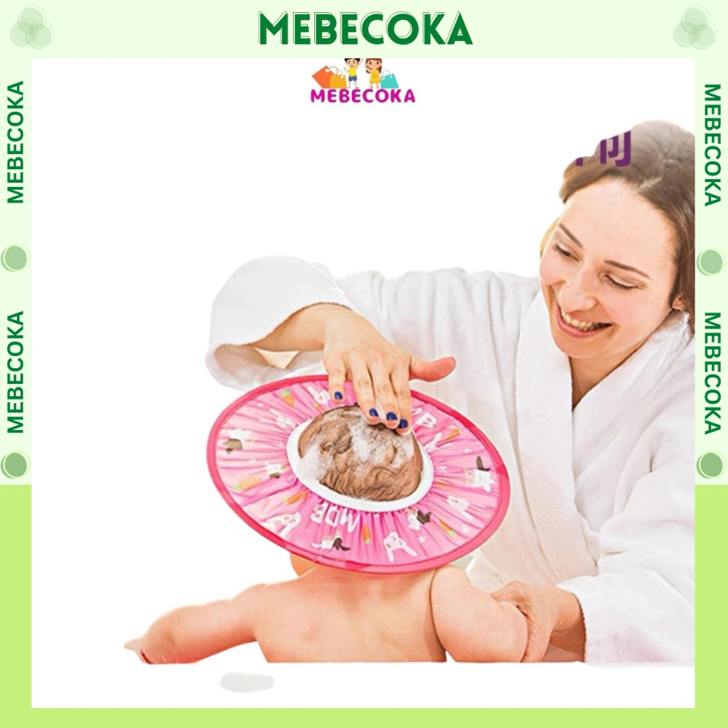 Mũ gội đầu chắn nước bảo vệ tai và mắt cho bé trai bé gái từ 6M đến 10 tuổi HÀNG SIÊU ĐẸP