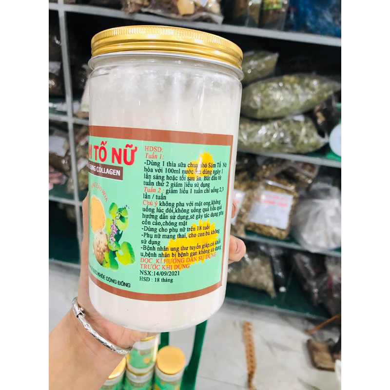 Bột sâm tố nữ