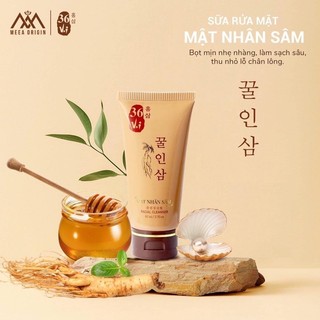 Sữa rửa mặt sâm đỏ 36 vị meea 80ml chính hãng