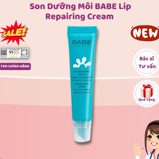 Son Dưỡng Môi BABE Lip Repairing Cream, dưỡng Hồng môi mềm môi - Dược Mỹ phẩm Derma Touch