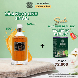 Sâm Dây Ngọc Linh Ngâm 3 năm Mohodo 500ml