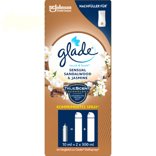 Xịt Thơm Glade Touch & Fresh 10ml, thơm phòng chỉ với 1 chạm