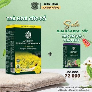 Cúc Cổ Trà Mohodo Điều Hòa Huyết Áp Giải Tỏa Căng Thẳng Làm Đẹp Dưỡng Nhan Bồi Bổ Sức Khỏe 80G