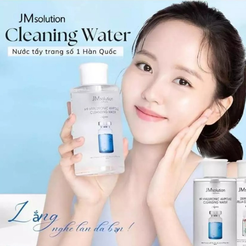 Nước Tẩy Trang Sạch Sâu Dịu Nhẹ Cấp Ẩm Jm Solution 500ml