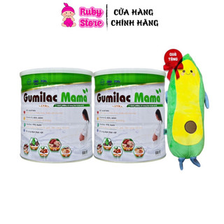  Combo 2 lon sữa bầu Gumilac Mama 650g chính hãng 