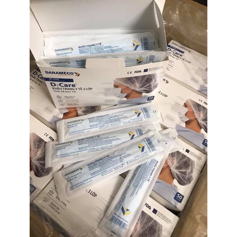 Khẩu trang y tế Danameco , gói 50 chiếc
