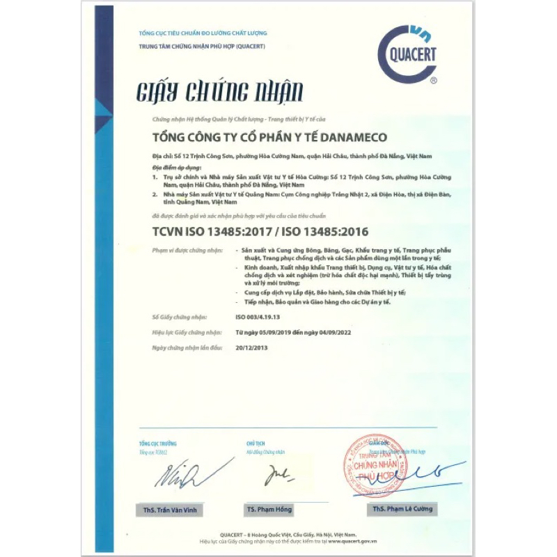 Khẩu trang y tế Danameco , gói 50 chiếc