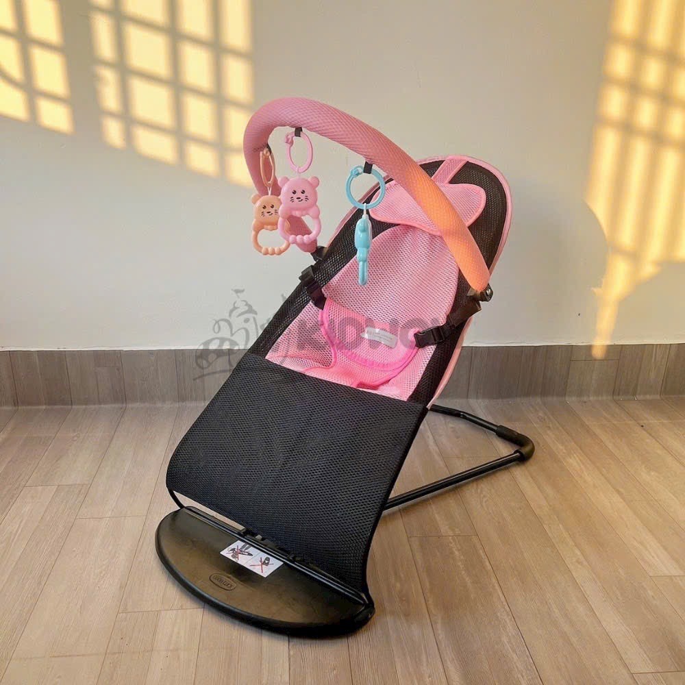 Nôi Bập Bênh, Ghế rung nhún, Điều Chỉnh độ ngả, Có Đồ Chơi