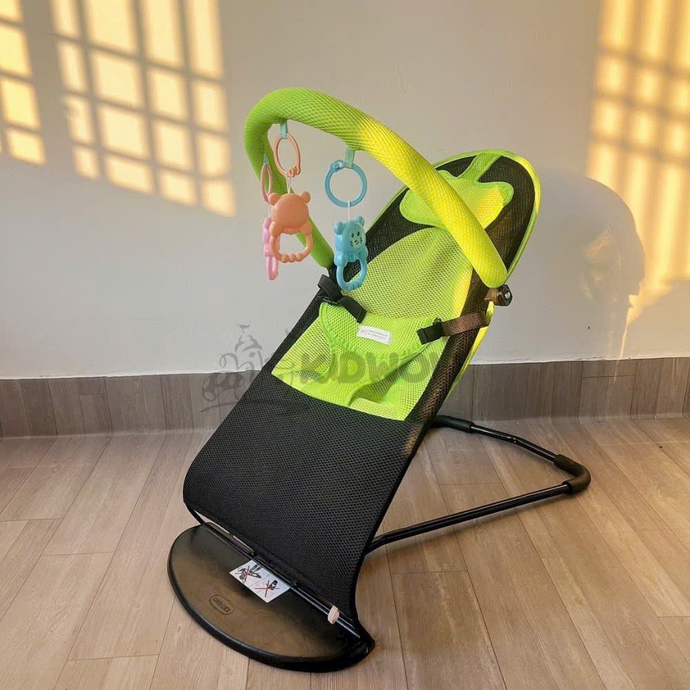 Nôi Bập Bênh, Ghế rung nhún, Điều Chỉnh độ ngả, Có Đồ Chơi